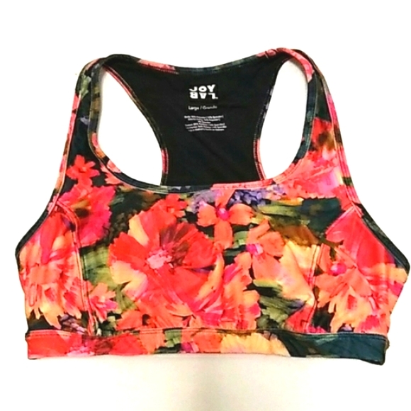 NEW JoyLab Women's Bra with Back Pocket L - Picture 2 of 10